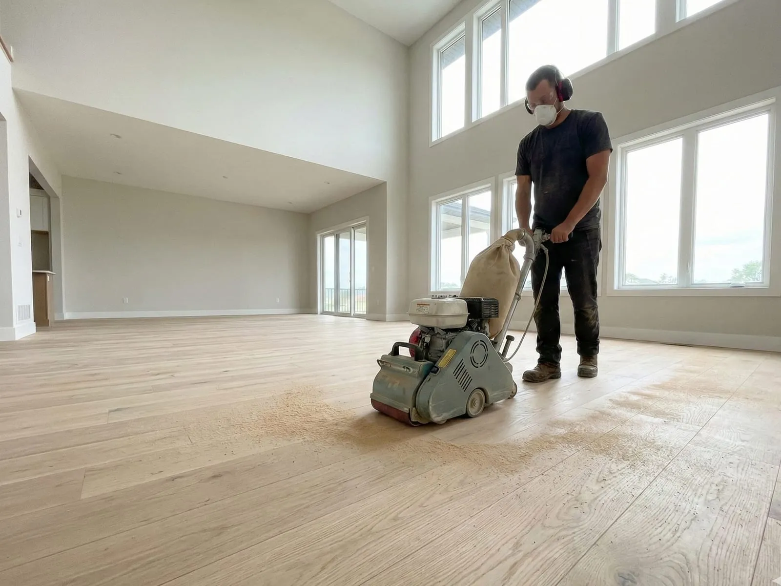 Flooring Installation work and finish details