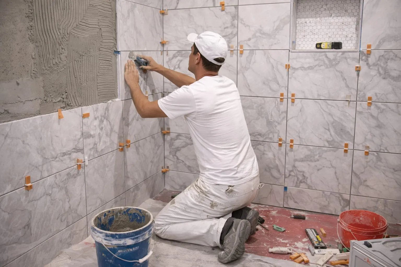 Bathroom Tile Installation project detail